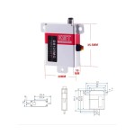 Precio al por mayor KST DS125MG 10mm 7KG High Torque Metal Gear Digital para Dron de ala fija UAV Helicóptero Avión RC Modelos